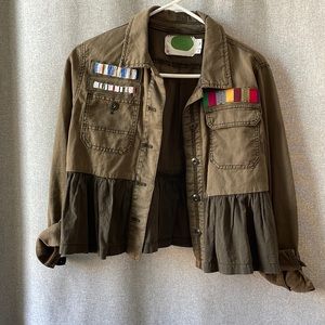 Anthropologie Jacket with Embelishments